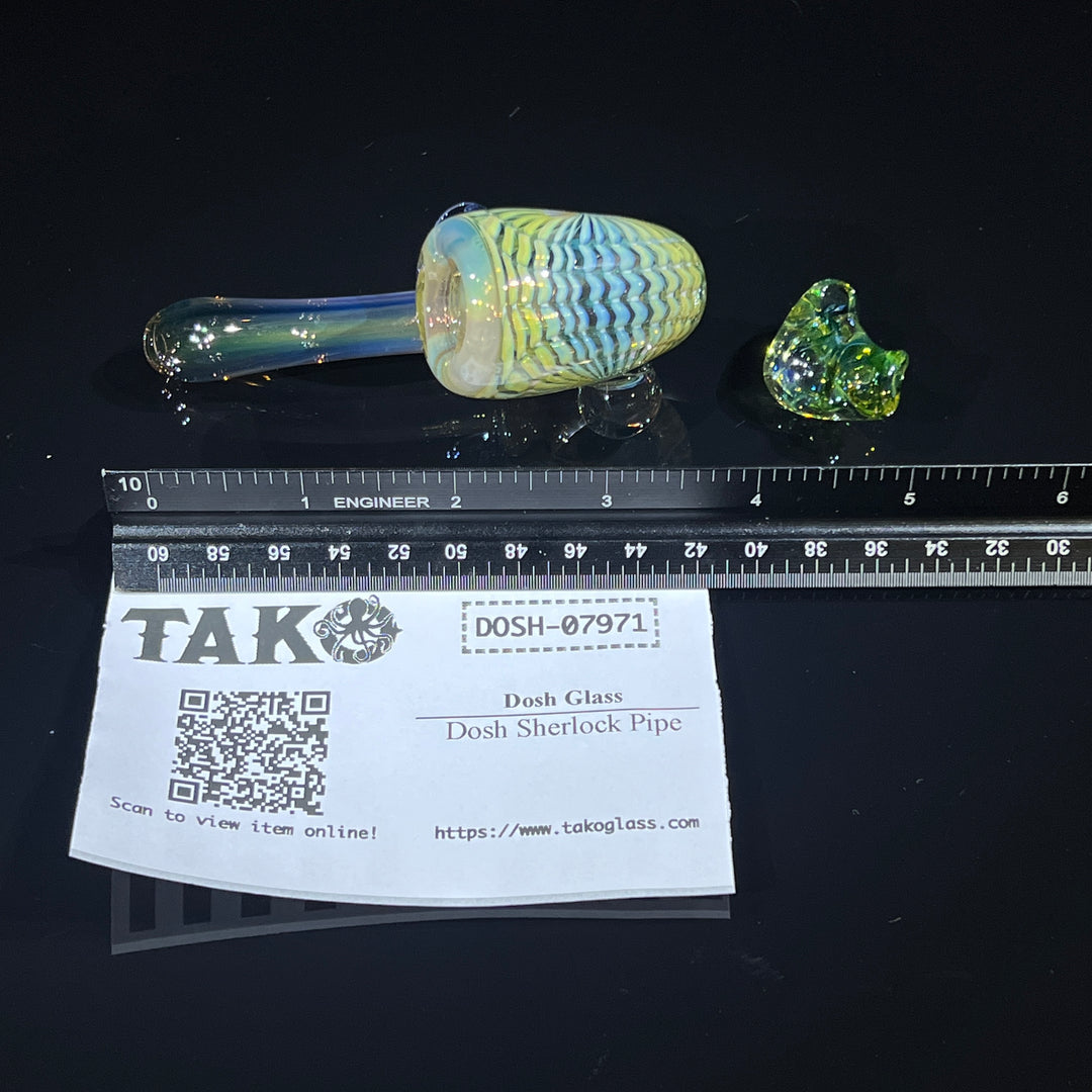 Dosh Sherlock Pipe Glass Pipe Dosh Glass