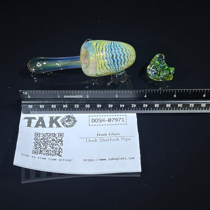 Dosh Sherlock Pipe Glass Pipe Dosh Glass