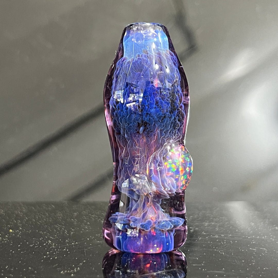 Purple Plasma Opal Chillum Glass Pipe Tako Glass   