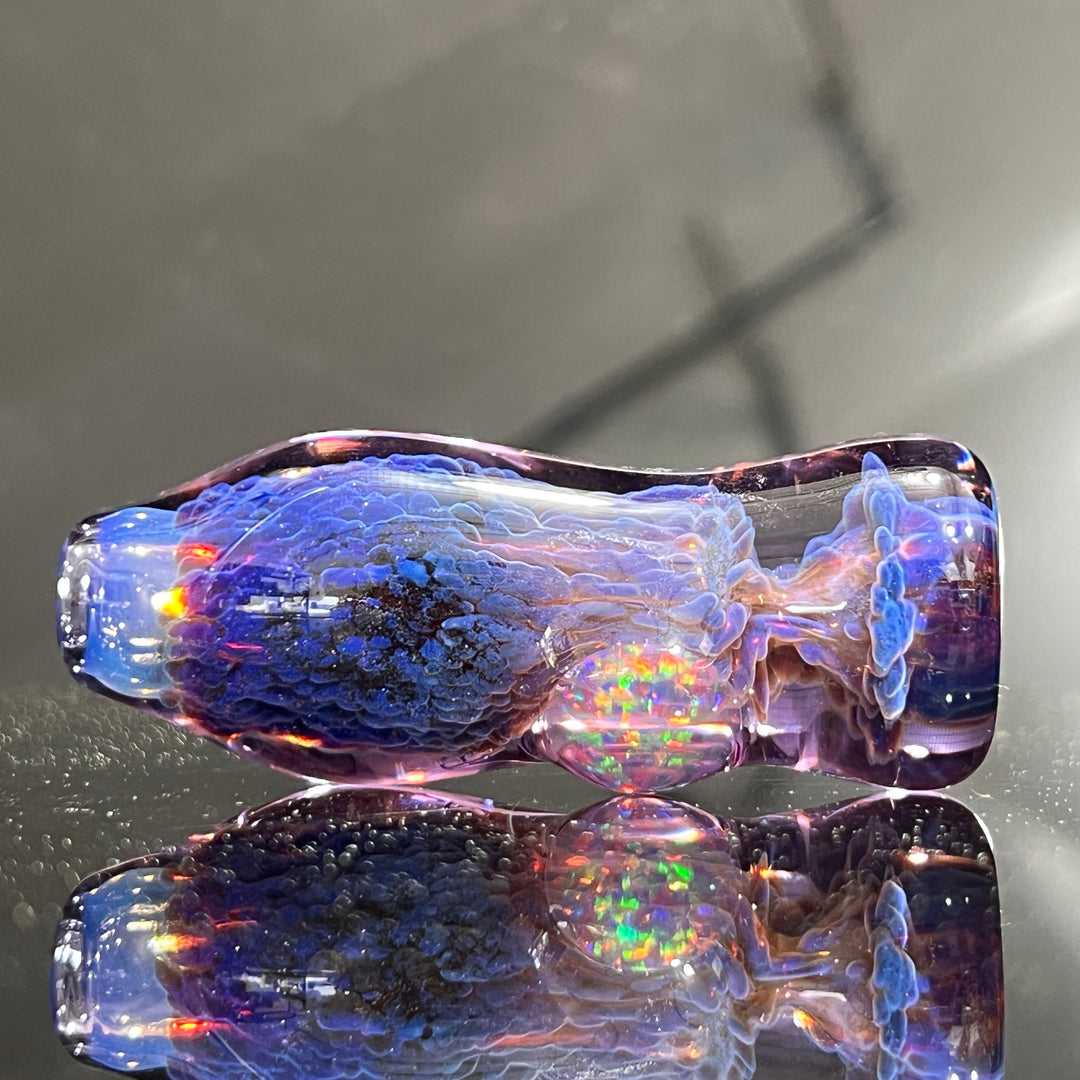 Purple Plasma Opal Chillum Glass Pipe Tako Glass   