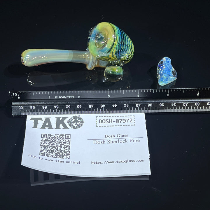 Dosh Sherlock Pipe Glass Pipe Dosh Glass