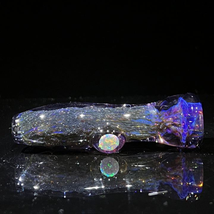 Black Plasma Opal Chillum Glass Pipe Tako Glass   