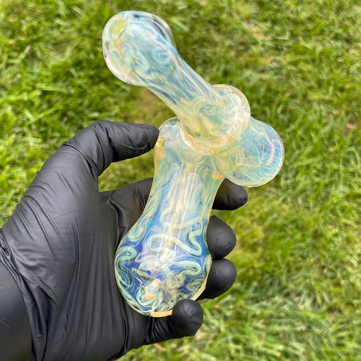 Fume Sidecar Bubbler Glass Pipe Tiny Mike   