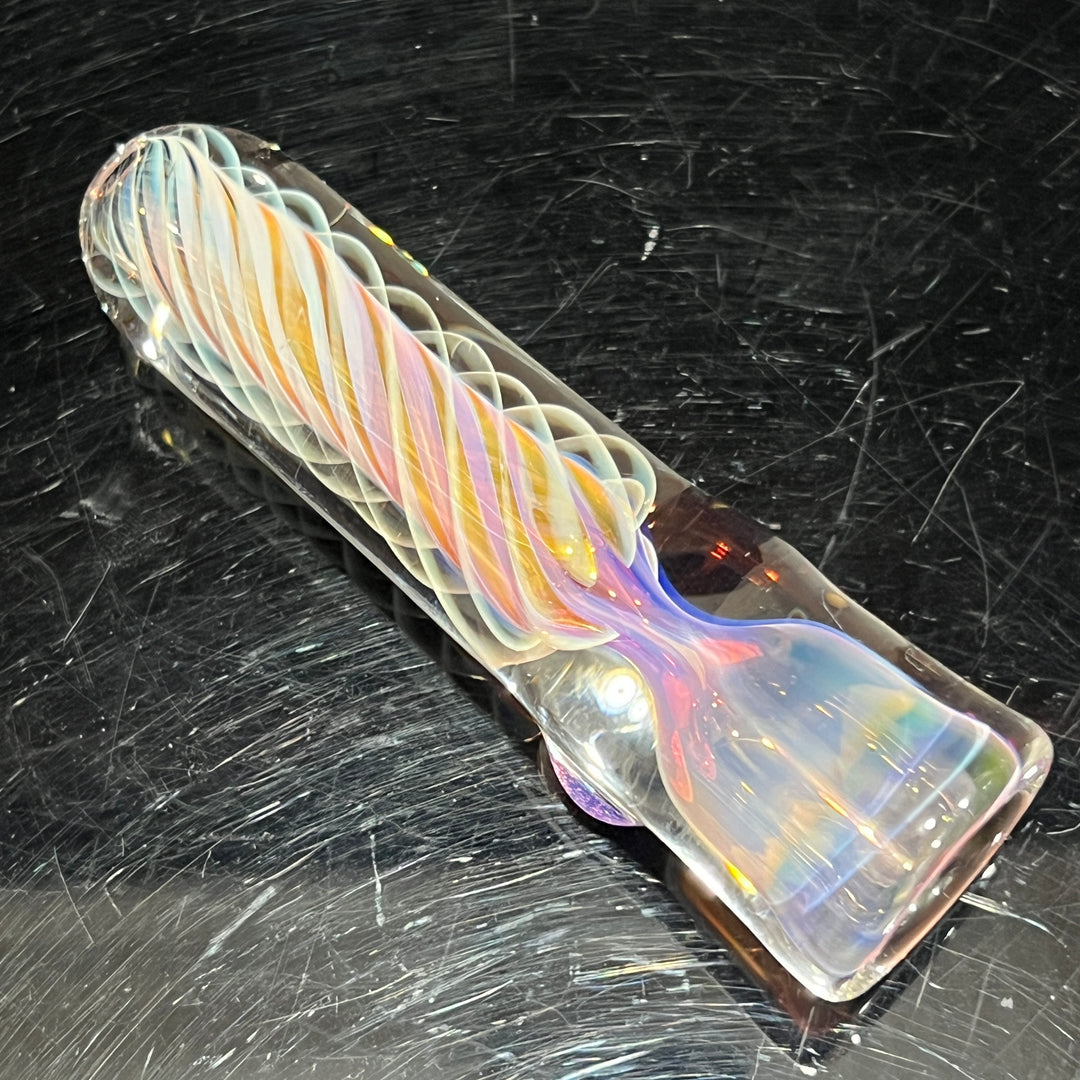 Thick Fume Chillum Glass Pipe Chuck Glass   