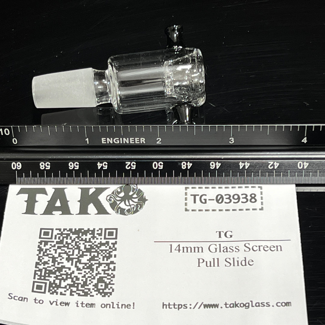14mm Glass Screen Pull Slide Accessory TG   