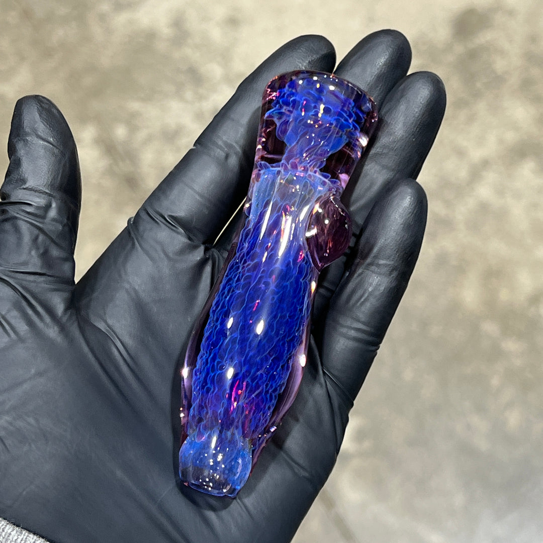 Purple Plasma Chillum Glass Pipe Tako Glass   