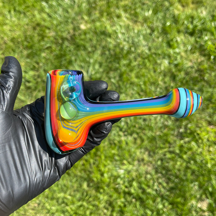 Corn Cob Glass Pipe Stargaze Glass   