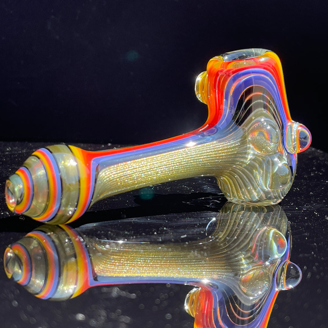 Corn Cob Glass Pipe Stargaze Glass   