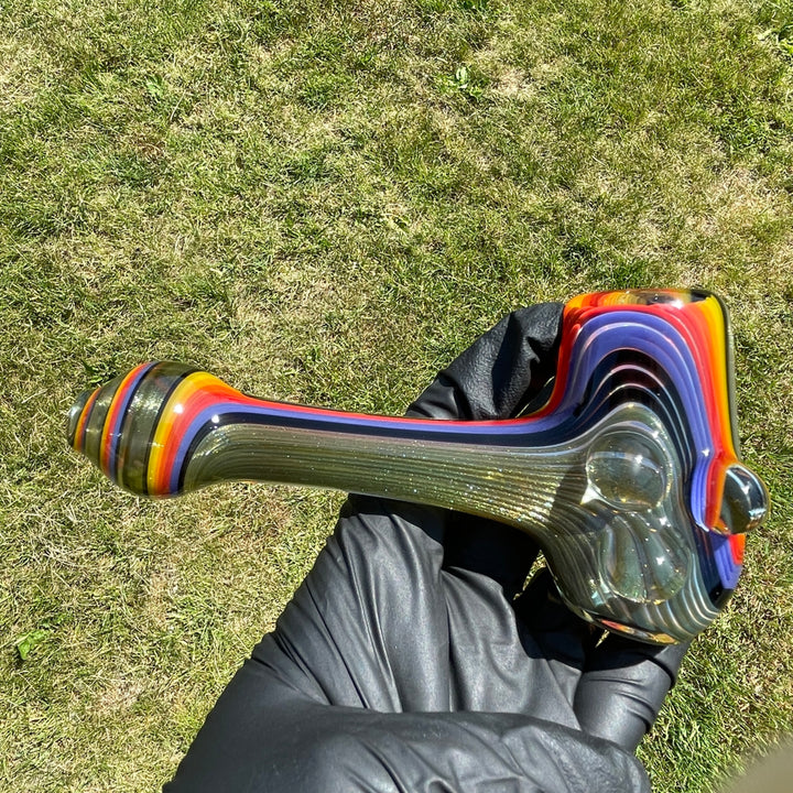 Corn Cob Glass Pipe Stargaze Glass   