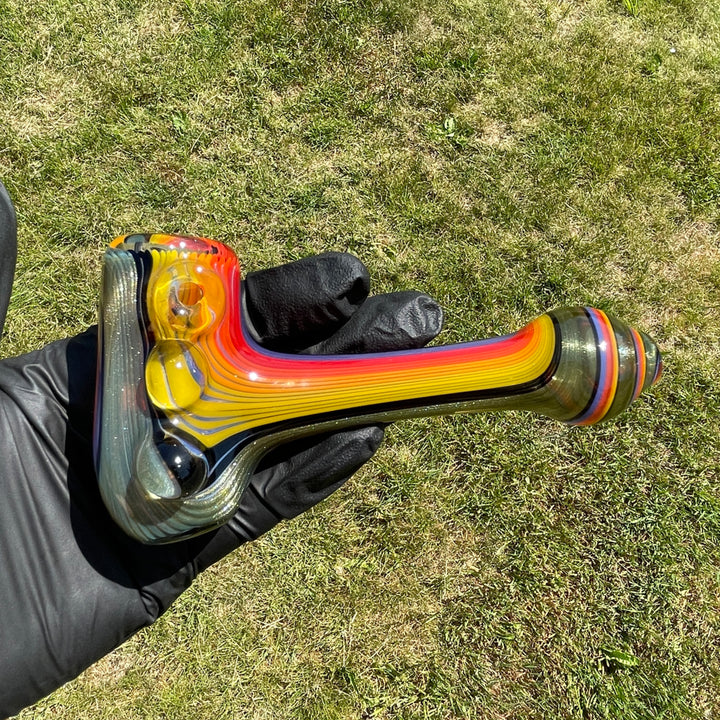 Corn Cob Glass Pipe Stargaze Glass   