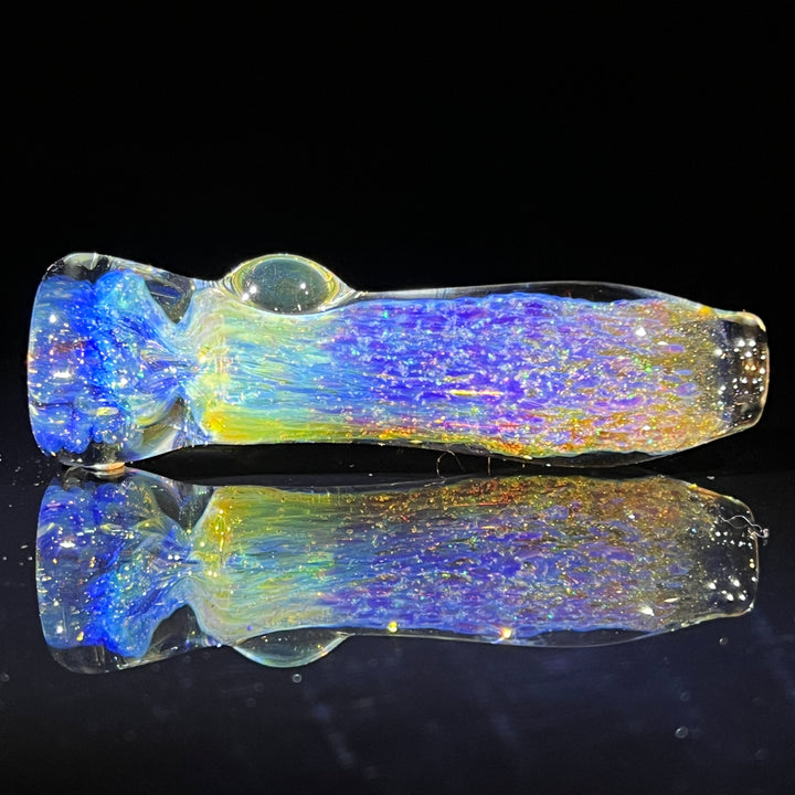 Purple Ghost Stardust Chillum Glass Pipe Tako Glass   