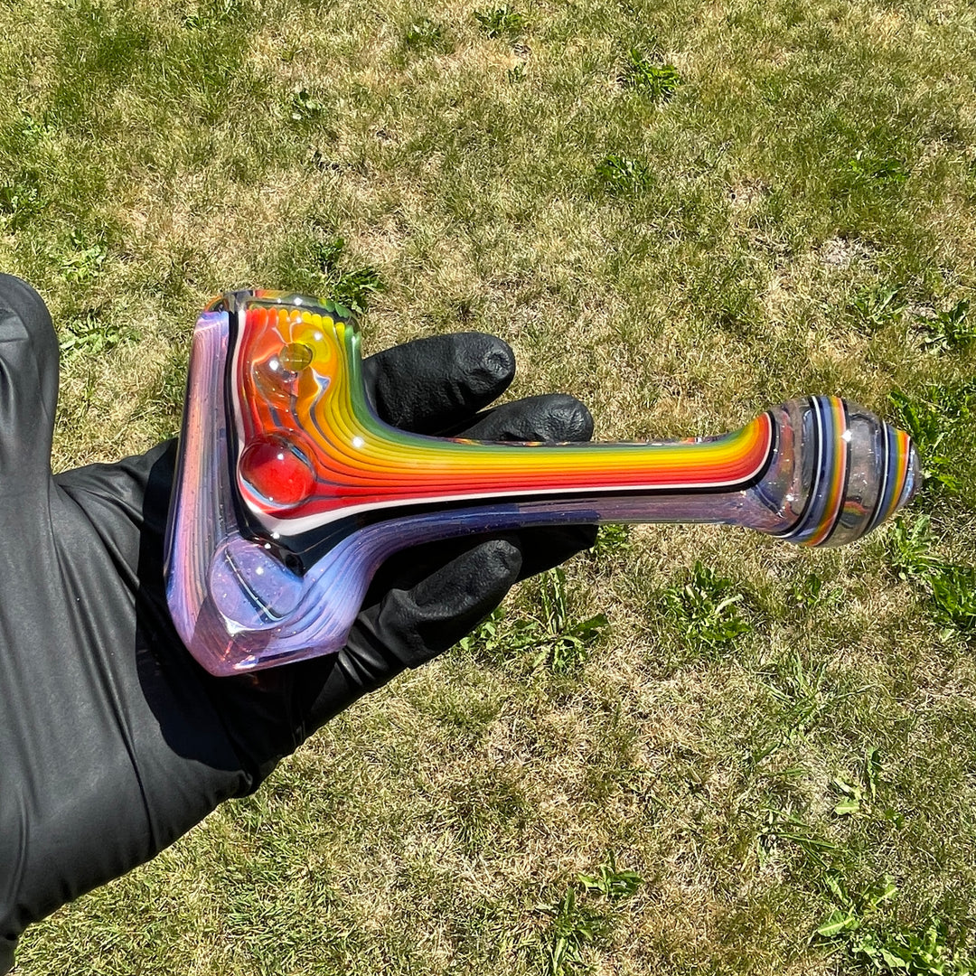 Corn Cob Glass Pipe Stargaze Glass   