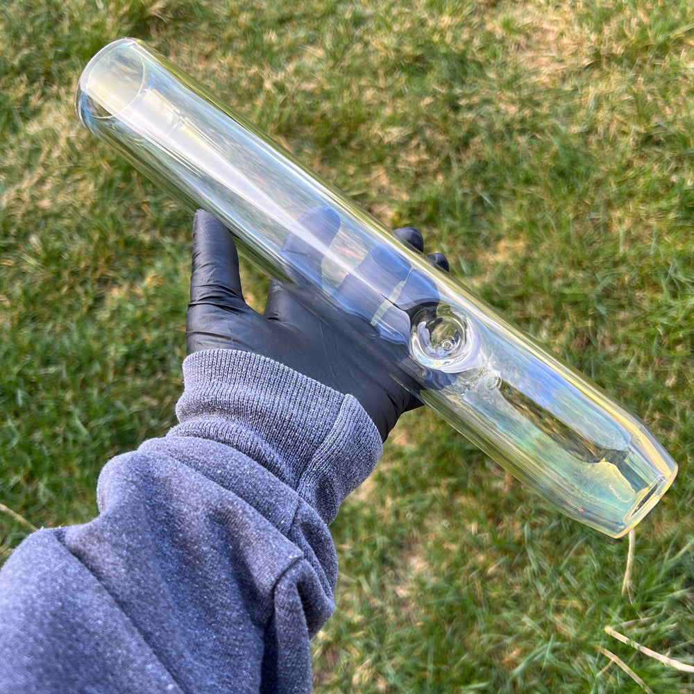 12" Fume Steamroller Glass Pipe TG   