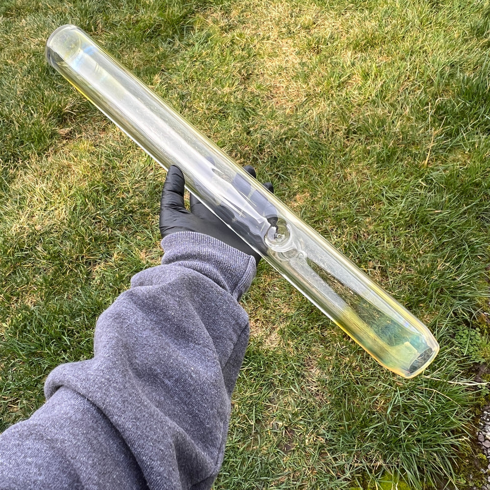 18" Fume Steamroller Glass Pipe TG   