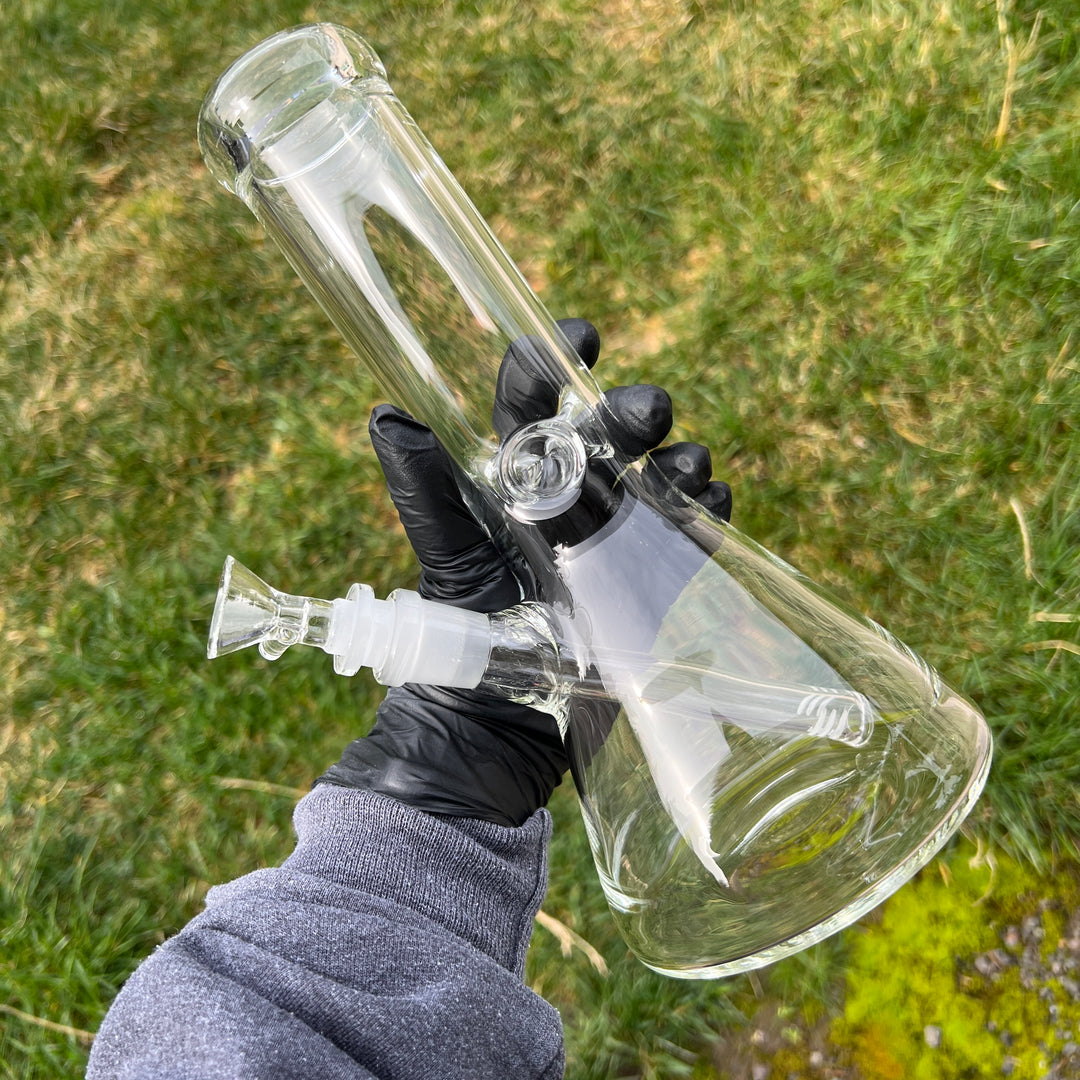 50 X 5 Beaker Bong 10" Glass Pipe TG   