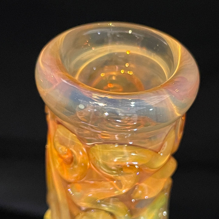 9.5" Fumed Double Bubble Bong Glass Pipe Mary Jane's Glass   