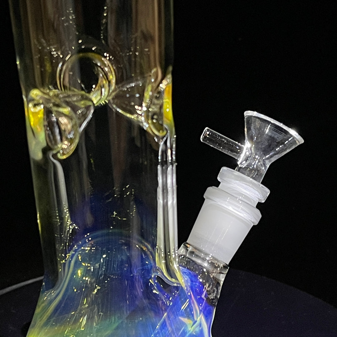 22" Fume Beaker Bong Glass Pipe TG   