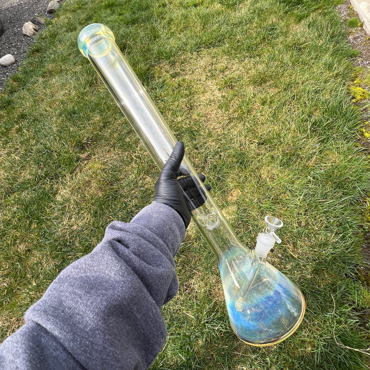 22" Fume Beaker Bong Glass Pipe TG   