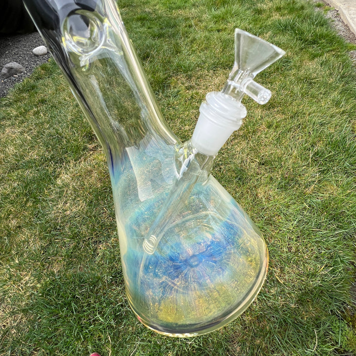 22" Fume Beaker Bong Glass Pipe TG   