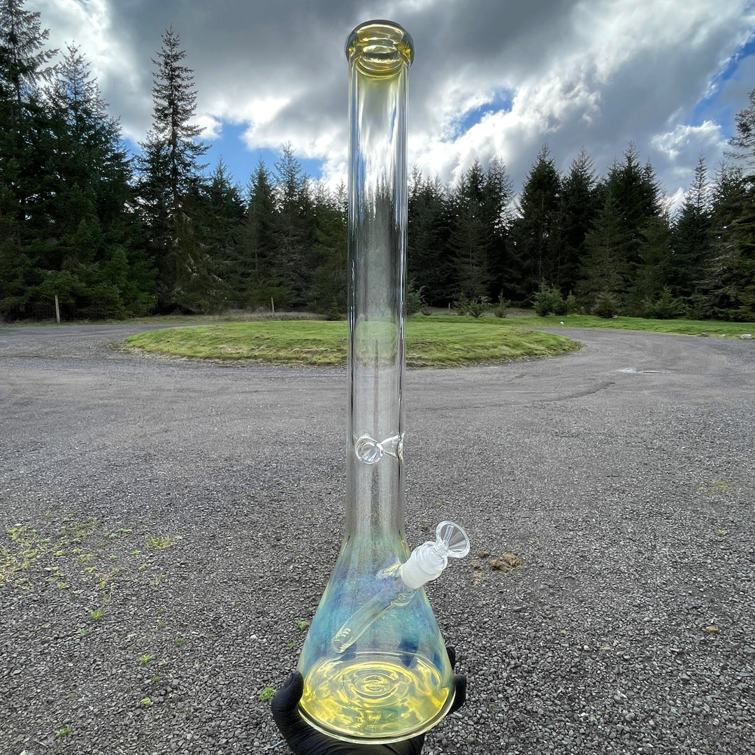 22" Fume Beaker Bong Glass Pipe TG   