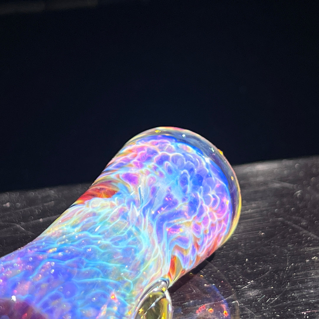Purple Ghost Chillum Glass Pipe Tako Glass   