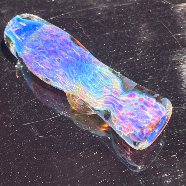 Purple Ghost Chillum Glass Pipe Tako Glass   