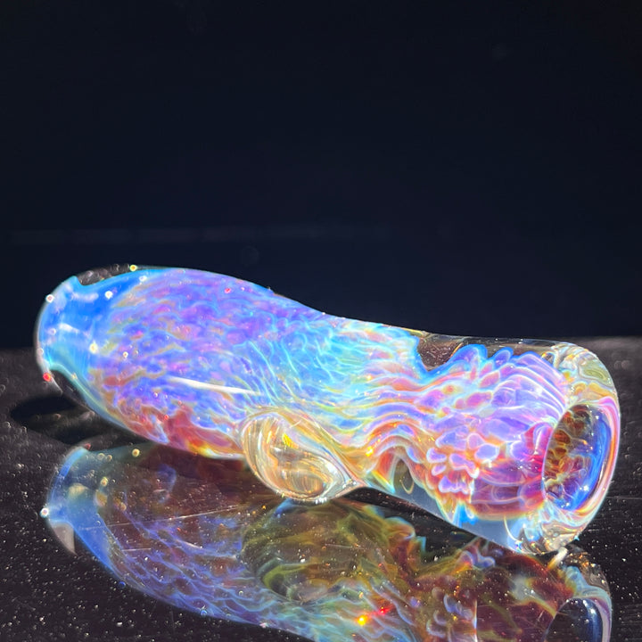 Purple Ghost Chillum Glass Pipe Tako Glass   