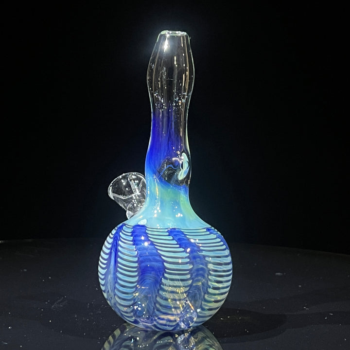 5" Silver Fumed Mini Bong Glass Pipe Mary Jane's Glass