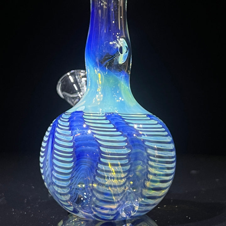 5" Silver Fumed Mini Bong Glass Pipe Mary Jane's Glass