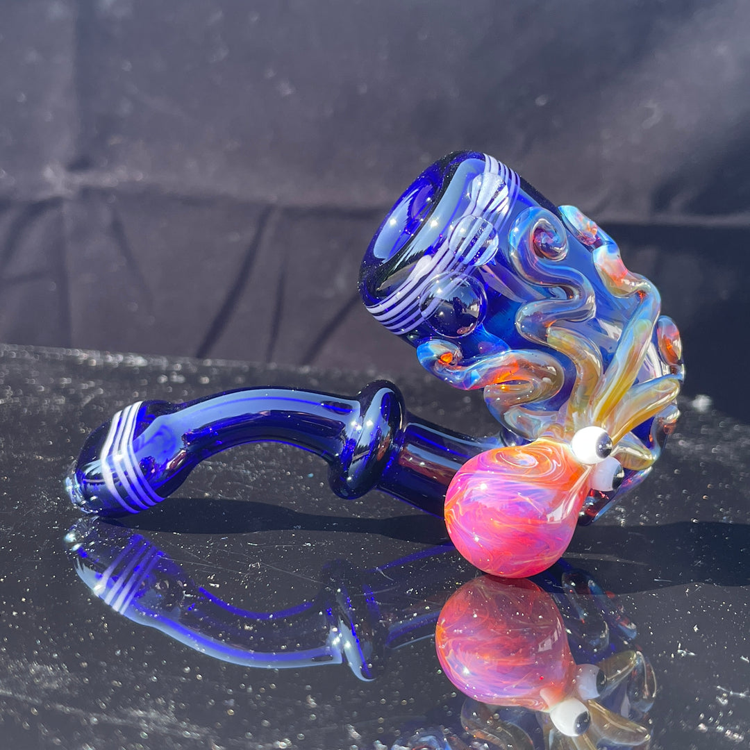 Pink OctoLock Glass Pipe Glass Distractions   