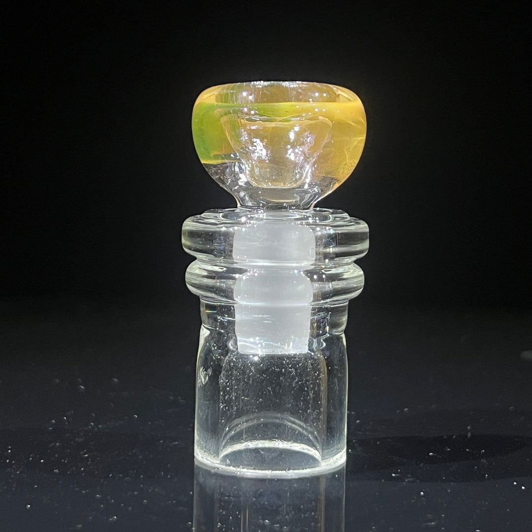 8" Fumed Straight Bong Glass Pipe Mary Jane's Glass