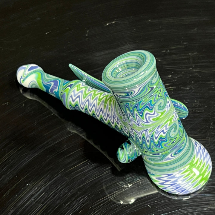 Wig Wag Rush Pipe Glass Pipe Dan Longden Glass   