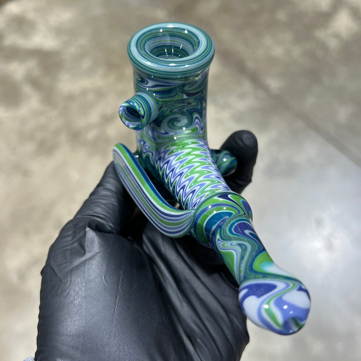 Wig Wag Rush Pipe Glass Pipe Dan Longden Glass   