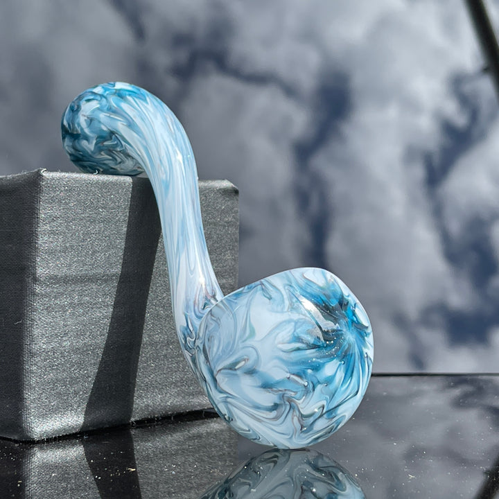 Shad Ryan Marble Sherlock Glass Pipe Shad Ryan   