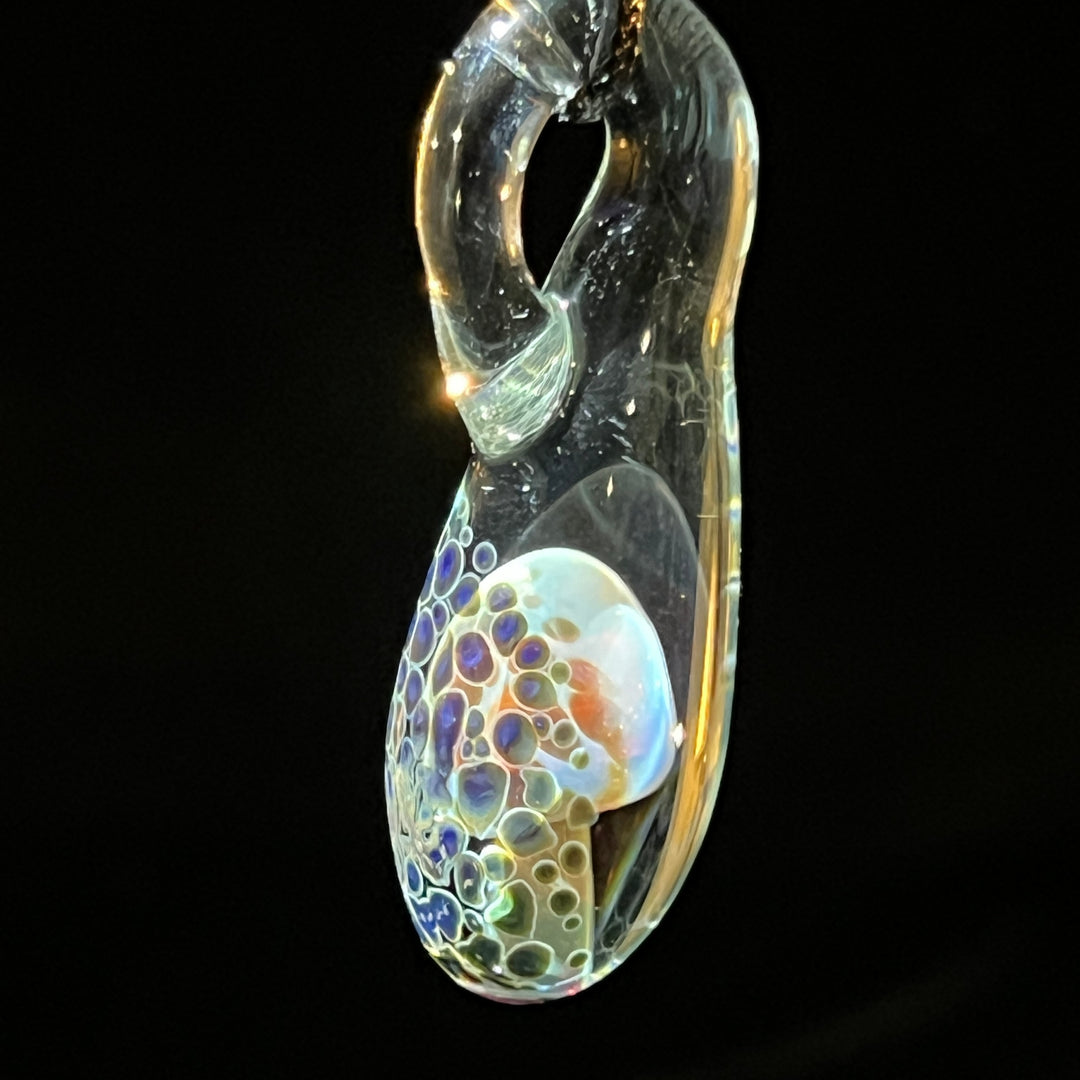 Fancy Mushroom Drop Pendant Glass Pipe Beezy Glass   