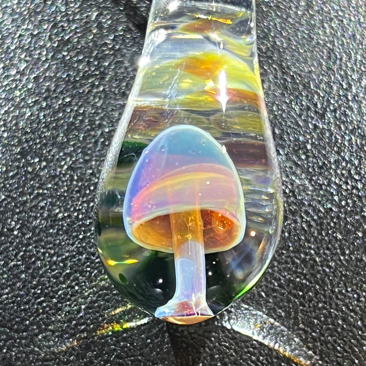 Fancy Mushroom Drop Pendant Glass Pipe Beezy Glass   