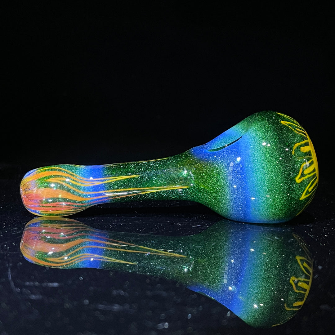 Sun Fire Pipe Glass Pipe Hoffman Glass   