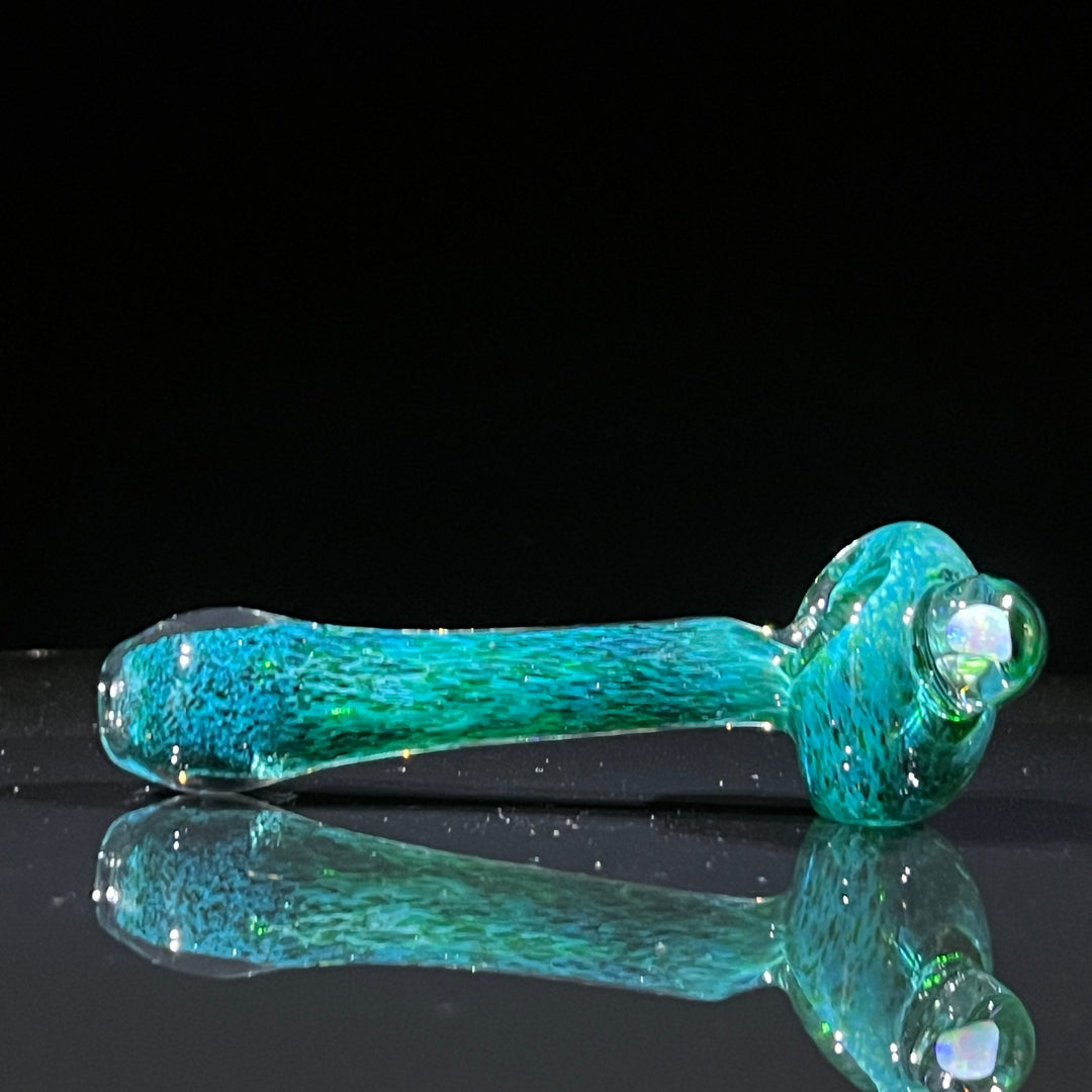 Green Opal Pipe Glass Pipe Beezy Glass