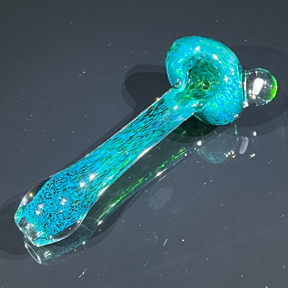 Green Opal Pipe Glass Pipe Beezy Glass