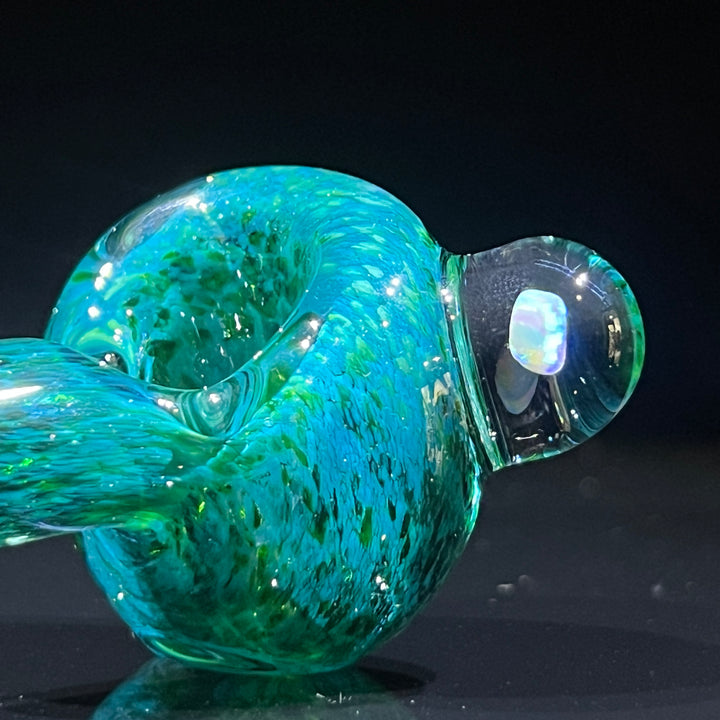 Green Opal Pipe Glass Pipe Beezy Glass