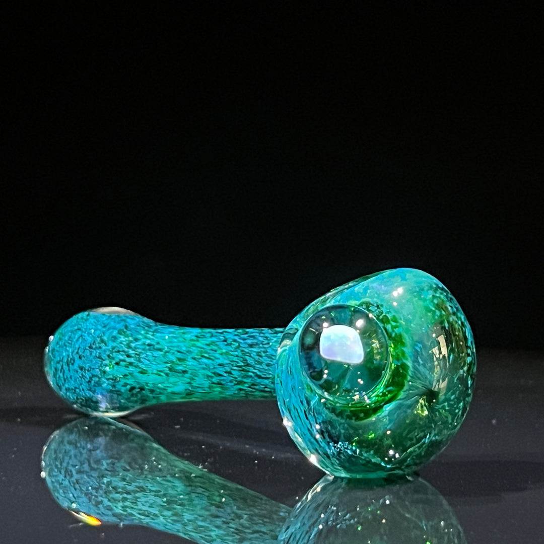 Green Opal Pipe Glass Pipe Beezy Glass