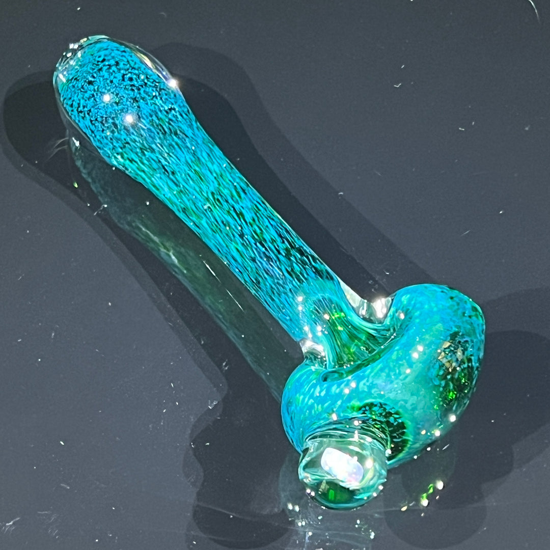 Green Opal Pipe Glass Pipe Beezy Glass