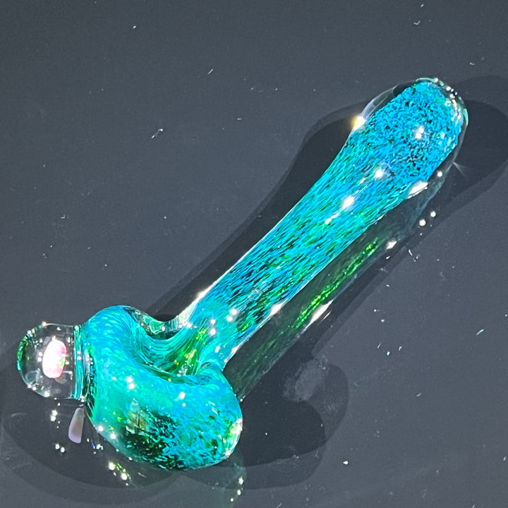 Green Opal Pipe Glass Pipe Beezy Glass