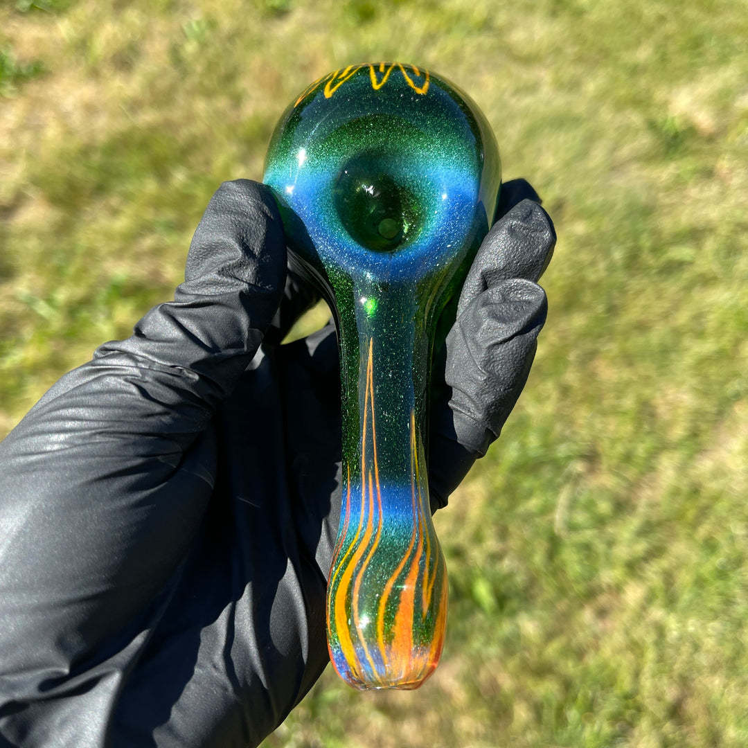 Sun Fire Pipe Glass Pipe Hoffman Glass   