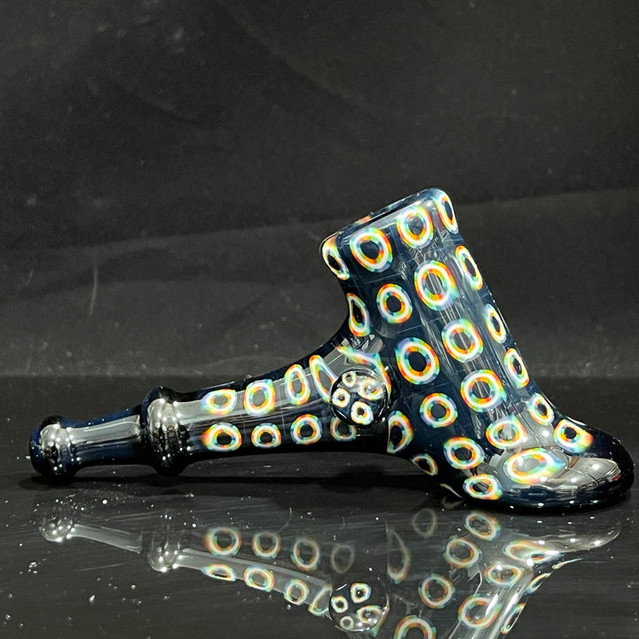 Murrine Marble Hammer Glass Pipe Dan Longden Glass   