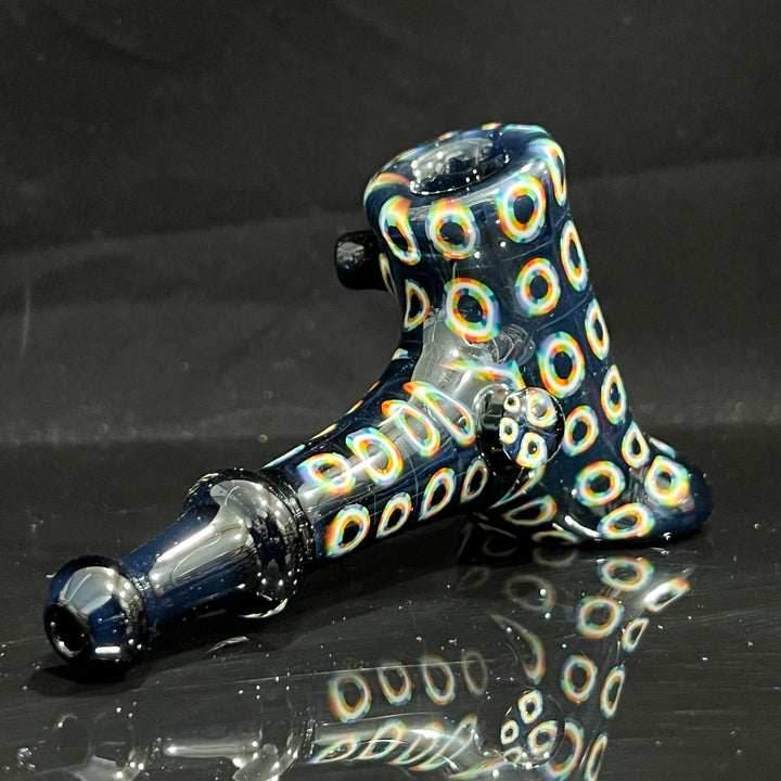 Murrine Marble Hammer Glass Pipe Dan Longden Glass   