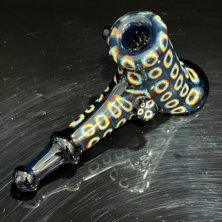 Murrine Marble Hammer Glass Pipe Dan Longden Glass   