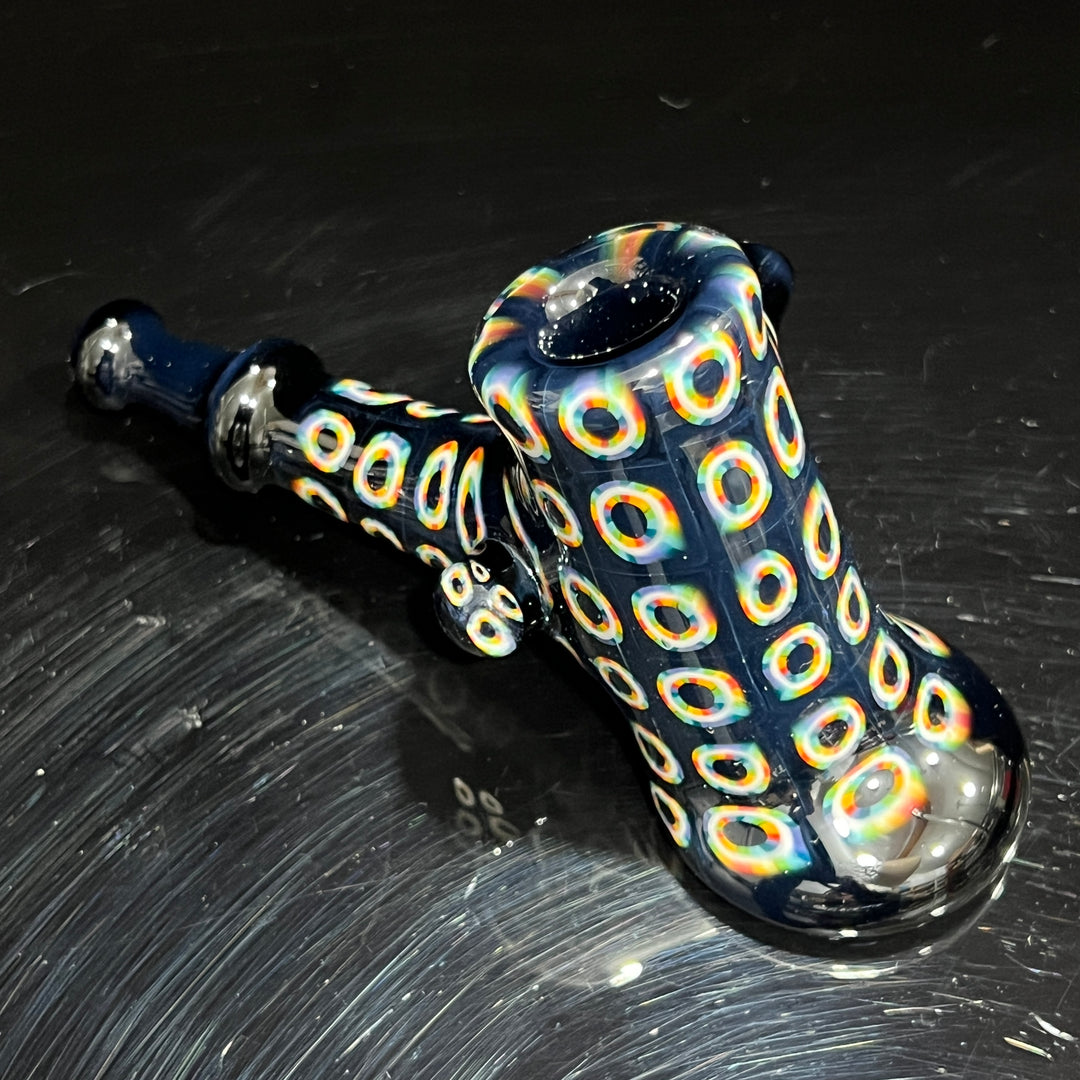 Murrine Marble Hammer Glass Pipe Dan Longden Glass   