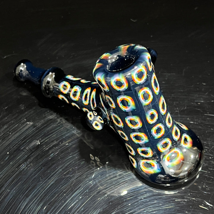 Murrine Marble Hammer Glass Pipe Dan Longden Glass   