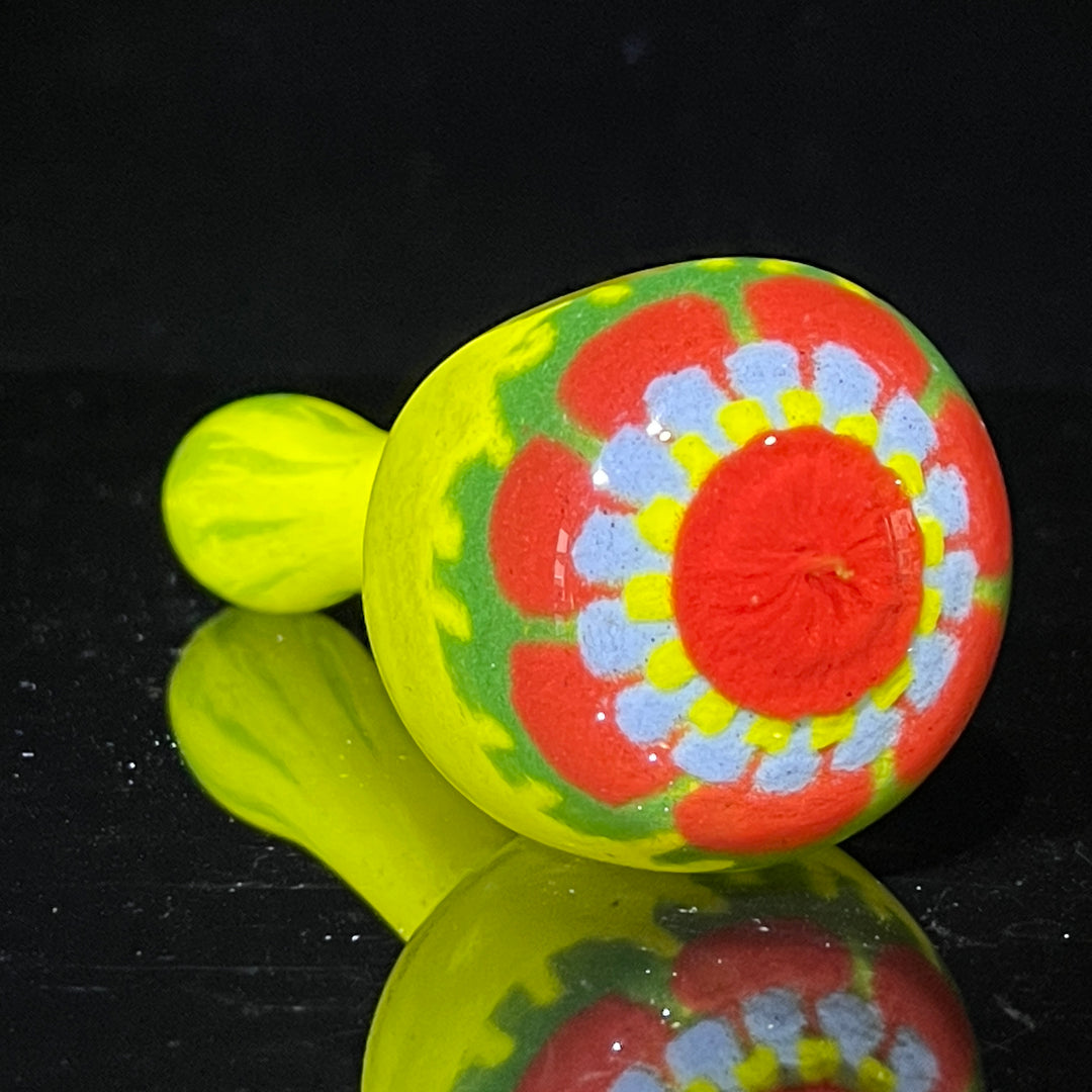 Mandala Art Pipe Glass Pipe Hoffman Glass   